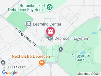 Klebelsberg Kunó Debrecen a térképen