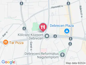 Kurucz Hús & Bisztró Debrecen a térképen