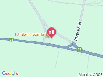 Látóképi Csárda Debrecen a térképen