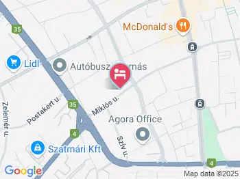 M37 Apartman Debrecen a térképen