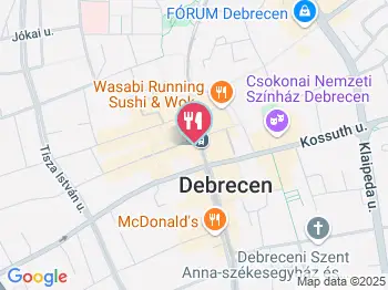 Maszek - Az utcabár Debrecen a térképen