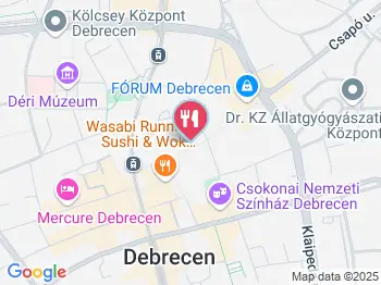 Melange Pizza Debrecen a térképen