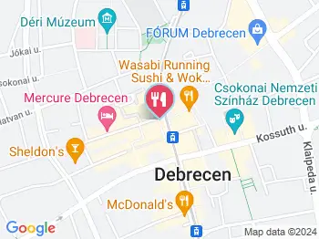 Menta Coffee Debrecen a térképen