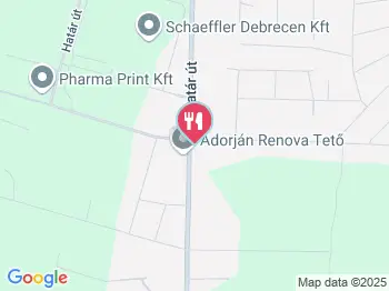 Mirage Bistro & Cafe Debrecen a térképen