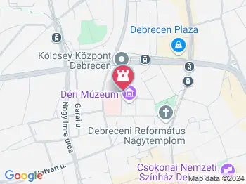 MODEM Modern és Kortárs Művészeti Központ Debrecen a térképen