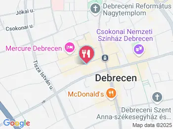 Mokka Drink Bar Debrecen a térképen