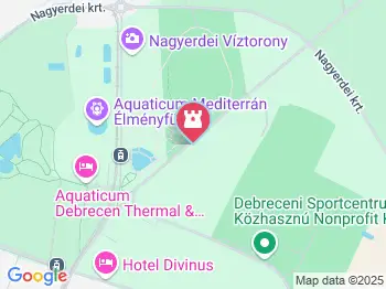 Nagyerdei Kultúrpark: Állatkert & Vidámpark Debrecen a térképen