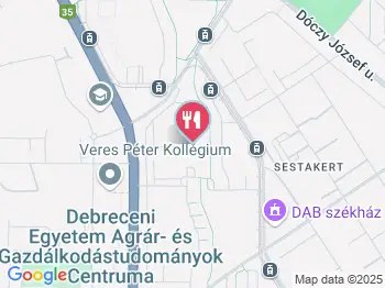 Obsitos Debrecen a térképen