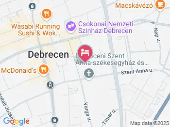 Stop Panzió Debrecen a térképen