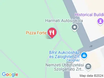 Pizza Forte Debrecen a térképen