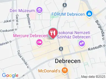 Pizza Me Debrecen a térképen