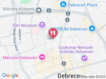 PizzAti Pizzéria & Palacsintázó Debrecen a térképen