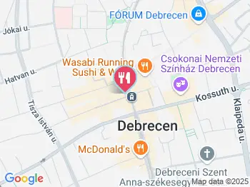 Pomo D'Oro Pizza Debrecen Debrecen a térképen