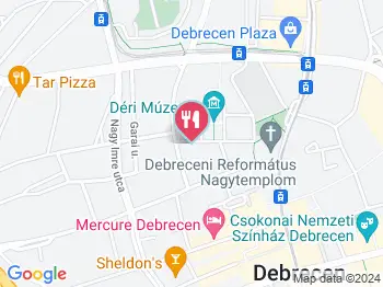 Régi Csibészek Klub & Bistro Debrecen a térképen