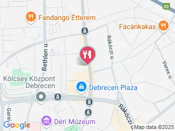 Reskontó Étterem Debrecen a térképen