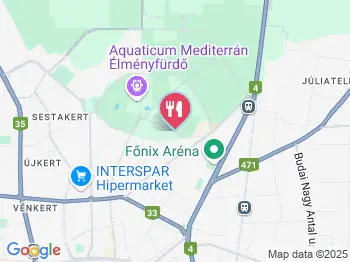 Sport Hotel étterme Debrecen a térképen