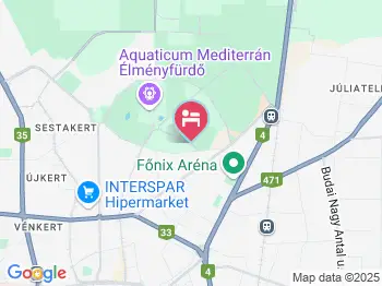 Sport Hotel Debrecen a térképen