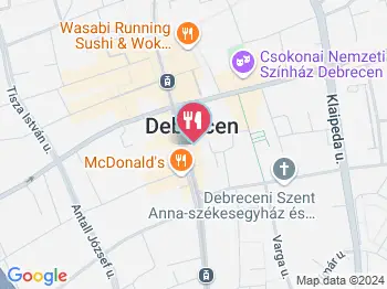 Stühmer Márkabolt Cukrászda & Cremeria Debrecen a térképen