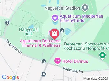 Szabó Lőrinc - Medgyessy sétány Debrecen a térképen