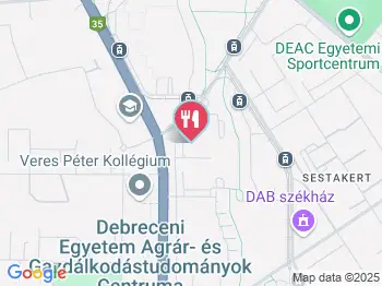 Tera pékség Debrecen a térképen