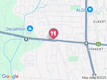 The Flat Bisztró Debrecen a térképen