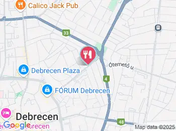 Tokaji Borház Debrecen a térképen