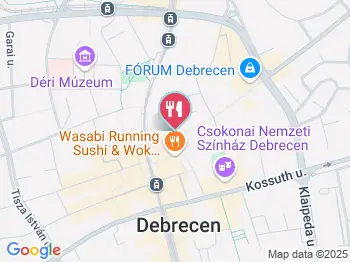 Turmix bár Debrecen a térképen