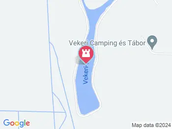 Vekeri-tó Debrecen a térképen