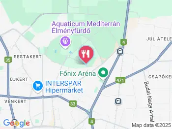 Viktória Étterem Debrecen a térképen