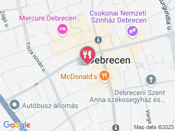 Wellington Coffee & Pie Debrecen a térképen