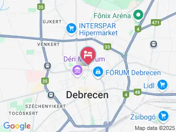 Zsuzsanna Vendégház Debrecen a térképen