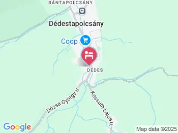 Hotel Experience Élmény és Wellness Szálloda Dédestapolcsány a térképen