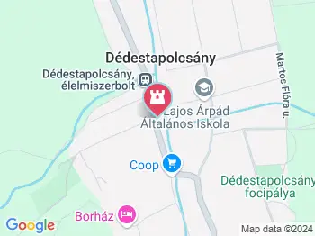 Kézművesház Dédestapolcsány a térképen