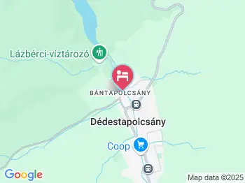 Piroska Vendégház Dédestapolcsány a térképen