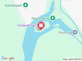 Hollandi-ház Dég a térképen