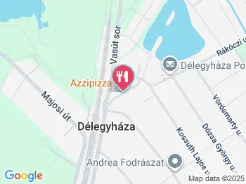 AzziPizza Délegyháza a térképen