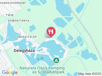 Tavirózsa Kemping Büfé és Étterem Délegyháza a térképen