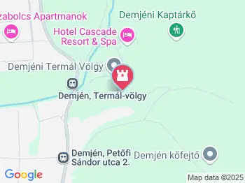 Cascade Barlang- & Élményfürdő Demjén a térképen
