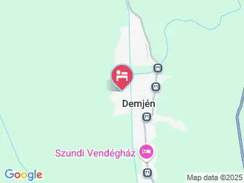 Emma Vendégház Demjén a térképen