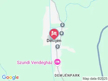 Felsőréti Vendégház Demjén a térképen