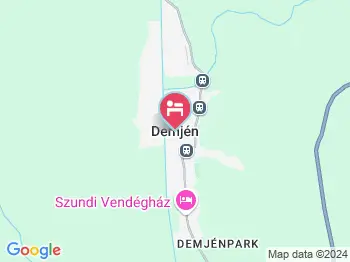 Fűzfa Vendégház Demjén a térképen