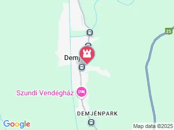 Hegyeskő-tető Demjén a térképen