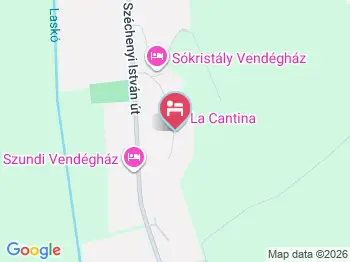 La Cantina Demjén a térképen