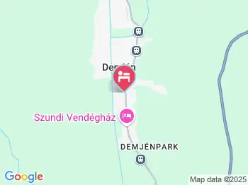 Leander Vendégház Demjén a térképen