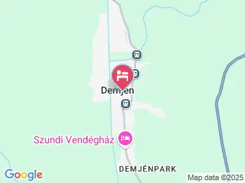 Marcsi Vendégház Demjén a térképen