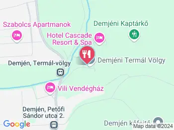 Piactér Étterem Demjén a térképen