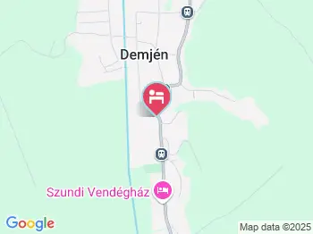 Varázsfa Vendégház Demjén a térképen