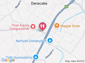 Kiscipó pékség Derecske Derecske a térképen