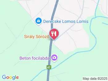 Sirály söröző Derecske a térképen