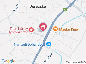 Streetfood Derecske Derecske a térképen